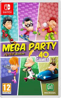 Portada oficial de Mega Party A Tootuff Adventure para Switch