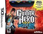 Portada oficial de de Guitar Hero Modern Hits para NDS