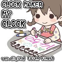 Portada oficial de Clock Maker : My Clock - ver. digital (with timer) para Switch