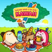 Portada oficial de DRAW AND COLOR: KAWAII para Switch
