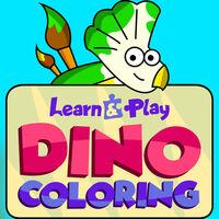 Portada oficial de Learn & Play: Dino Coloring para Switch