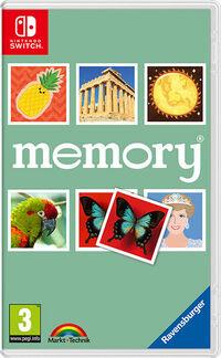 Portada oficial de memory - El juego original de parejas de Ravensburger para Switch