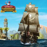 Portada oficial de Piratespoly Gold: Caribbean Treasure para Switch