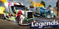 Portada oficial de Truck Drag Racing Legends Simulator para Switch