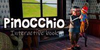 Portada oficial de Pinocchio: Interactive Book para Switch