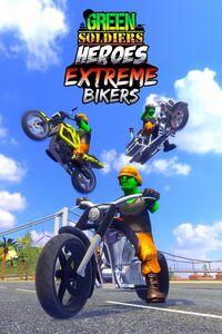 Portada oficial de Green Soldiers Heroes: Extreme Bikers para Xbox Series X