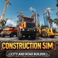 Portada oficial de Construction Sim: City and Road Builder para PS4