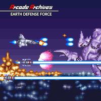 Portada oficial de Arcade Archives Earth Defense Force para Switch