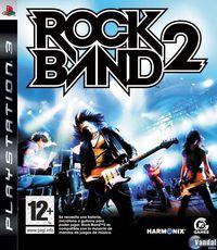 Portada oficial de Rock Band 2 para PS3