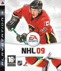 Portada oficial de NHL 09 para PS3