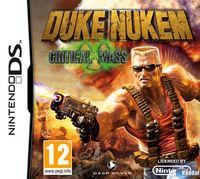 Portada oficial de Duke Nukem: Critical Mass para NDS