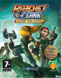 Portada oficial de Ratchet & Clank Future: En busca del Tesoro PSN para PS3