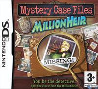 Portada oficial de Mystery Case Files: MillionHeir para NDS