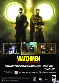 Portada oficial de Watchmen: The End is Nigh para PS3