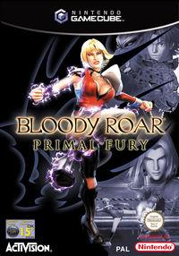 Portada oficial de Bloody Roar: Primal Fury para GameCube