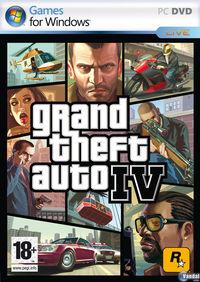 Portada oficial de Grand Theft Auto IV para PC