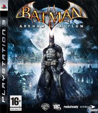 Portada oficial de Batman: Arkham Asylum para PS3
