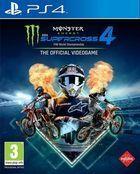 Portada oficial de de Monster Energy Supercross 4 para PS4