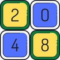 Portada oficial de 2048 Colorful para PC