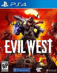 Portada oficial de Evil West para PS4