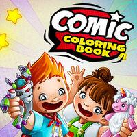 Portada oficial de Comic Coloring Book para Switch