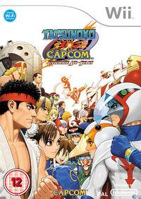 Portada oficial de Tatsunoko vs. Capcom: Ultimate All-Stars para Wii