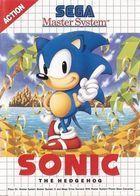 Portada oficial de de Sonic the Hedgehog Master System CV para Wii