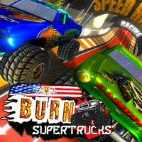 Portada oficial de Burn! SuperTrucks para Switch