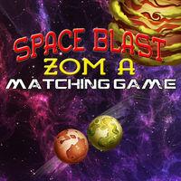 Portada oficial de Space Blast Zom A Matching Game para Switch