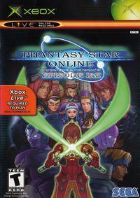 Portada oficial de Phantasy Star Online I & II para Xbox
