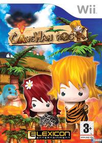 Portada oficial de Caveman Rock para Wii