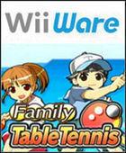 Portada oficial de de Family Table Tennis para Wii