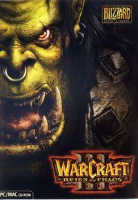 Portada oficial de Warcraft 3 para PC