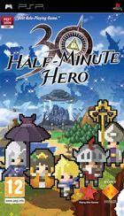 Portada oficial de de Half Minute Hero para PSP