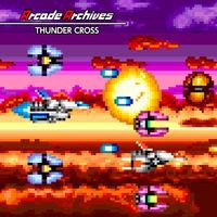 Portada oficial de Arcade Archives Thunder Cross para Switch
