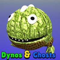 Portada oficial de Dynos & Ghosts para Switch