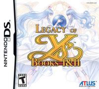 Portada oficial de Legacy of Ys: Books I & II para NDS