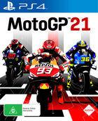 Portada oficial de de MotoGP 21 para PS4