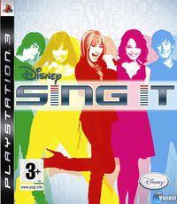 Portada oficial de Disney's Sing It para PS3