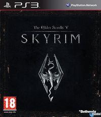 Portada oficial de The Elder Scrolls V: Skyrim para PS3