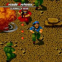 Portada oficial de Arcade Archives Guerrilla War para Switch