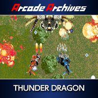Portada oficial de Arcade Archives Thunder Dragon para PS4