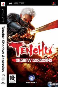 Portada oficial de Tenchu: Shadow Assassins para PSP