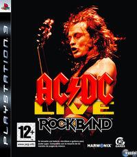 Portada oficial de AC/DC Live: Rock Band Track Pack para PS3