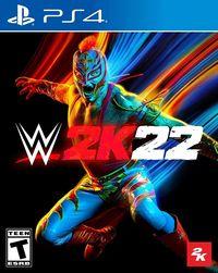 Portada oficial de WWE 2K22 para PS4