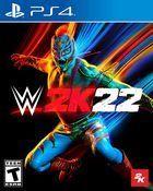 Portada oficial de de WWE 2K22 para PS4