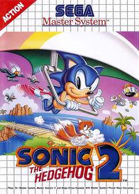Portada oficial de Sonic the Hedgehog 2 (Master System) CV para Wii